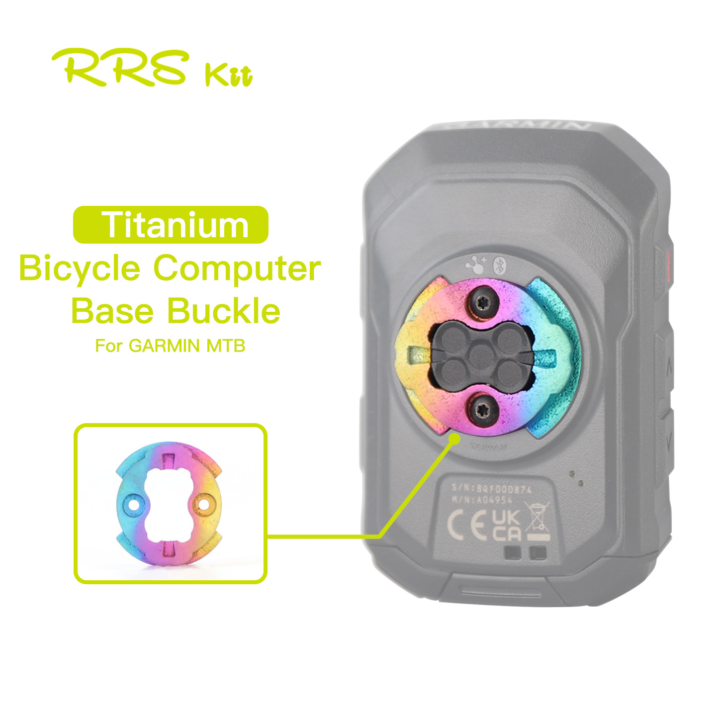 Cycling Gear Parts - RRSKIT دراجة الكمبيوتر الغطاء الخلفي إصلاح