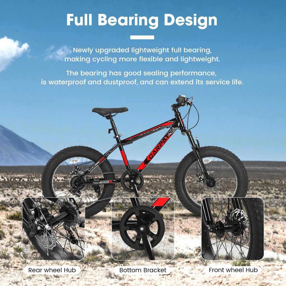 Road Bike Tire - دراجة جبلية للأطفال والمراهقين مقاس 20