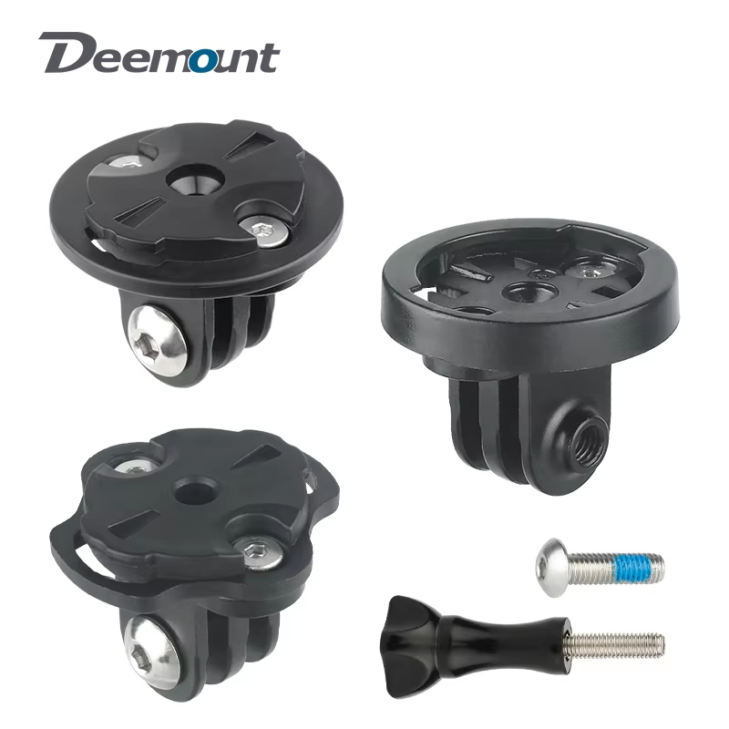 Cycling Gear Mount - حامل إضاءة للدراجة مع محول لتثبيت