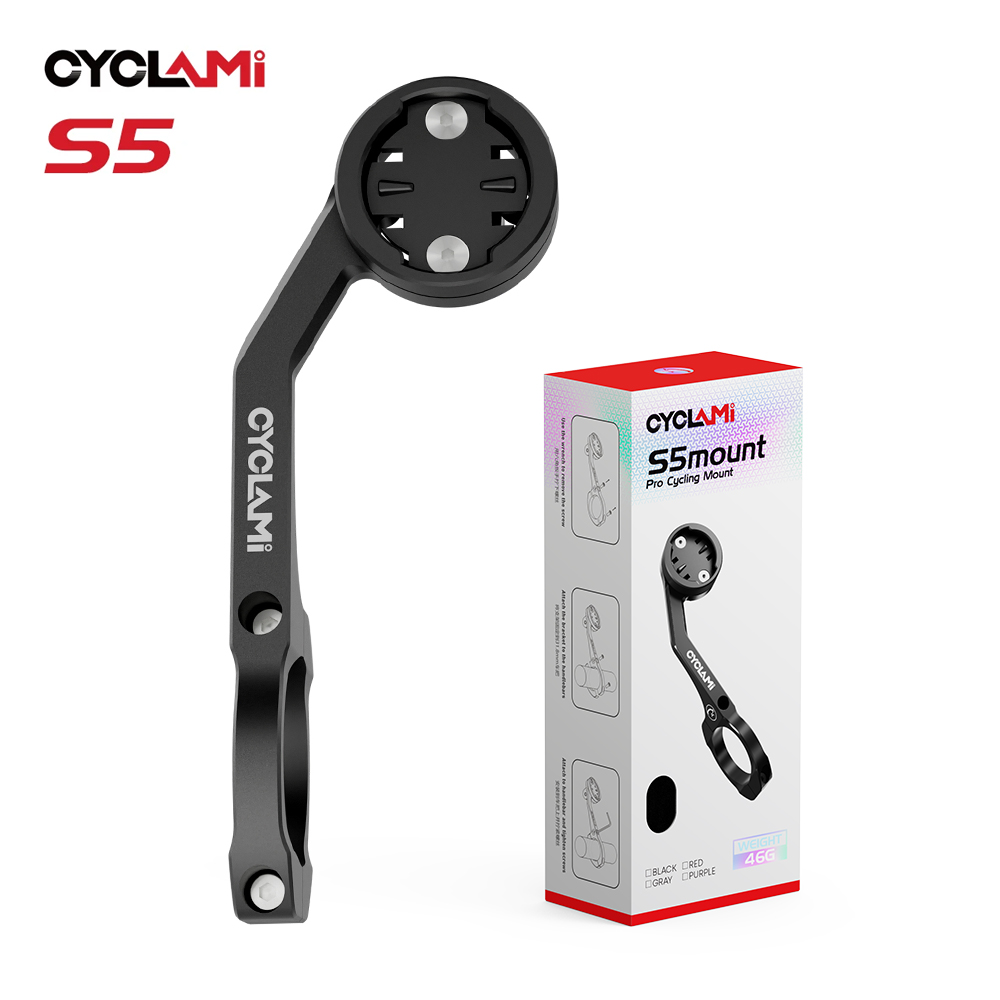 Cycling Gear Mount - حامل مصباح أمامي من سبائك الألومنيوم،