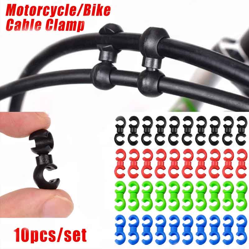 Cycling Gear Parts - 10 قطعة/المجموعة دراجة عبر خط مقاطع