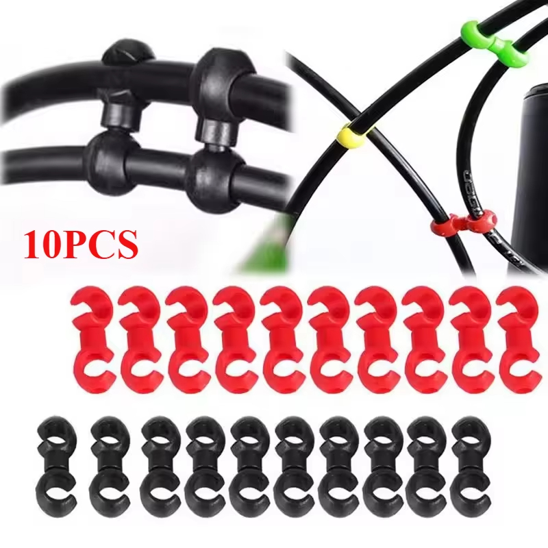 10 قطعة/المجموعة دراجة عبر خط  - مراجعة Cycling Gear Parts وسعره