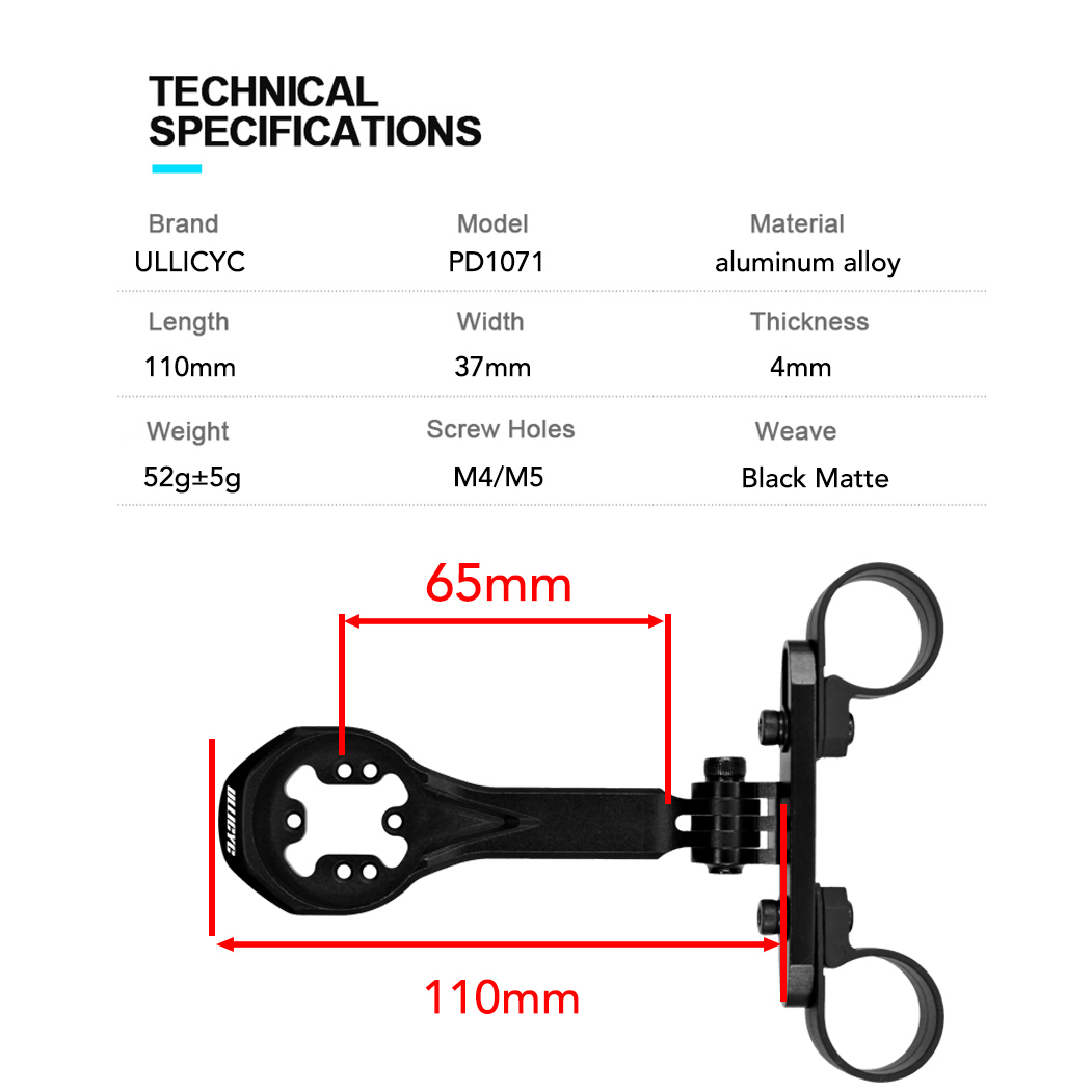 حامل كمبيوتر الدراجة من الألوم - مراجعة Cycling Gear Mount وسعره