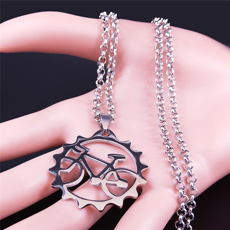 قلادة دراجة هوائية من الفولاذ  - مراجعة Cycling Gear Gifts وسعره