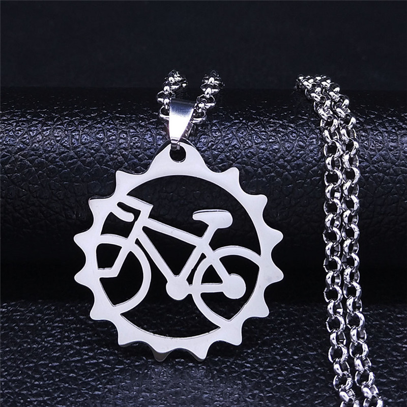 قلادة دراجة هوائية من الفولاذ  - مراجعة Cycling Gear Gifts وسعره