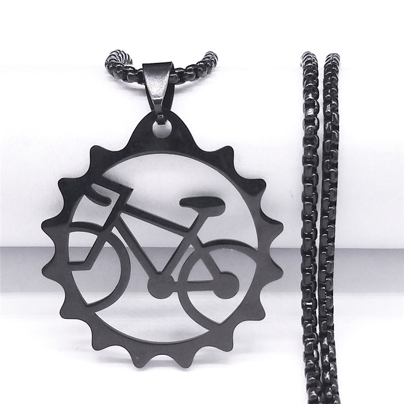 قلادة دراجة هوائية من الفولاذ  - مراجعة Cycling Gear Gifts وسعره