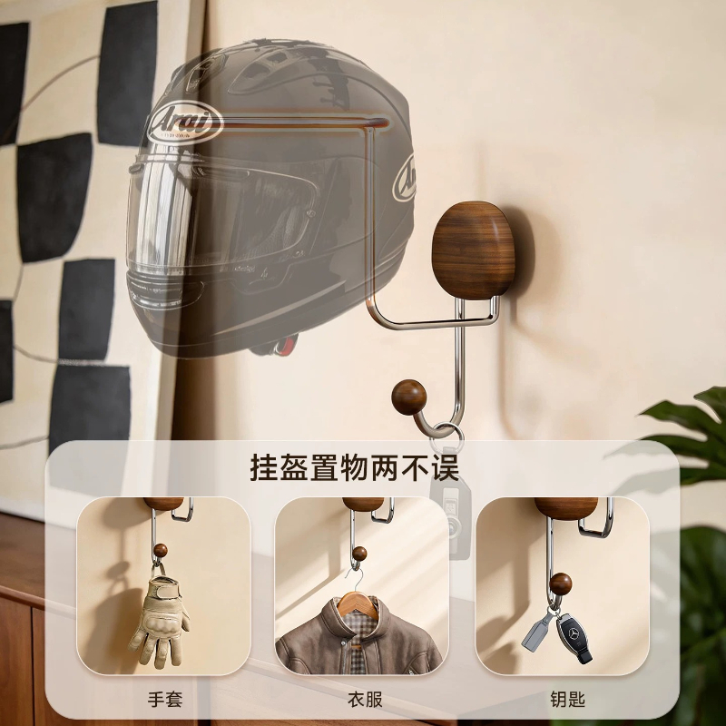 حامل تخزين خوذات يثبت على الحا - مراجعة Cycling Gear Wall Storage وسعره