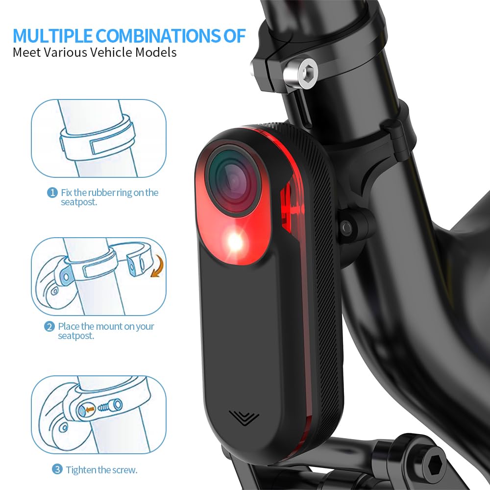 دومين دراجة السرج مصباح جبل ال - مراجعة Cycling Gear Mount وسعره