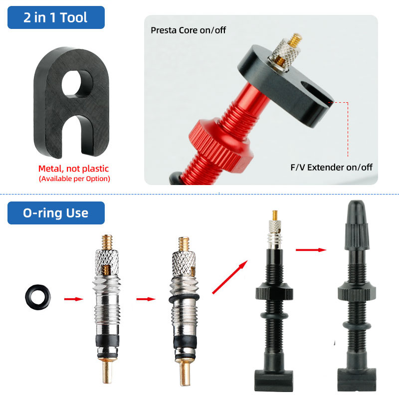 Deemount النحاس بريستا صمام ال - مراجعة Cycling Gear Parts وسعره